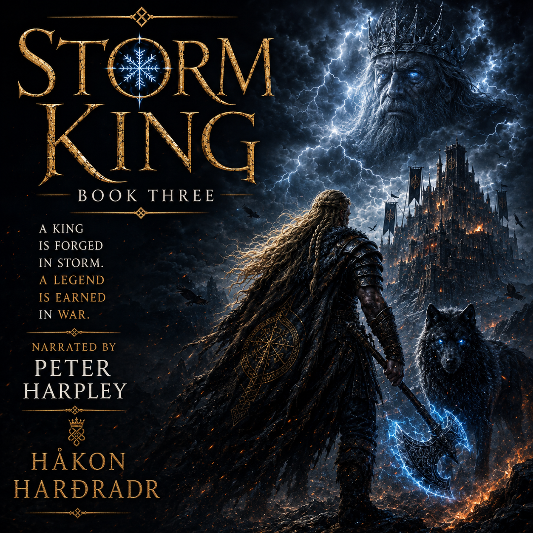 Storm King audiobook by Hakon Hardadr narrated by Peter Harpley